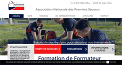 Desktop Screenshot of anps.fr