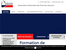 Tablet Screenshot of anps.fr